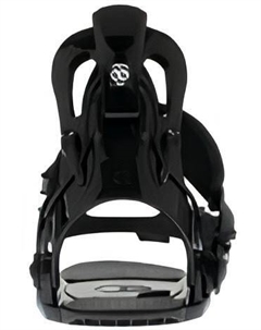 Крепления сноубордические - FUTURE FAST (Черные) S (19-23 cm) Luckyboo
