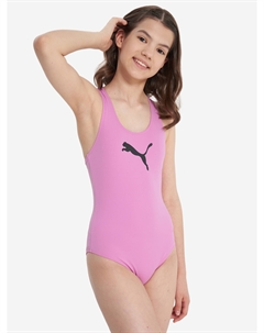 Купальник для девочек Swim, Розовый Puma