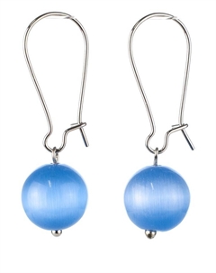 Серьги Бусики-колечки