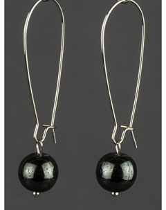 Серьги Бусики-колечки