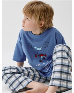 Пижама с принтом для мальчиков Sela