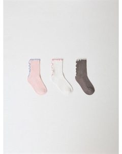 Набор из 3 пар носков для девочек Sela