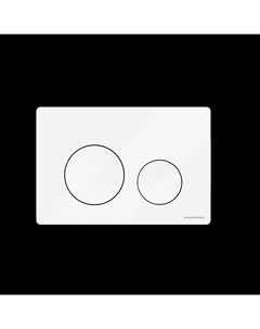 Кнопка смыва Balance Circle CN12-001W глянцевый белый Ceramica nova
