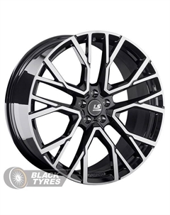 Диск FG07 9.5x21/5x112 D66.6 ET31, Черные Ls forged