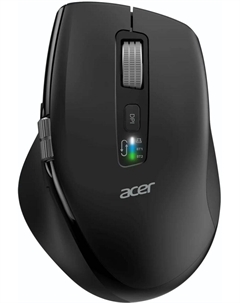 Мышь беспроводная OMR406, 4800dpi, оптическая светодиодная, Bluetooth/Радиоканал/USB, черный (ZL.MCEEE.02W) Acer