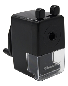 Точилка для карандашей механическая 194013, контейнер для стружки, 1 отверстие (1192349) Silwerhof