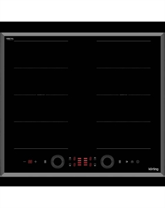 Встраиваемая индукционная панель KORTING HIB 68700 B Quadro Korting