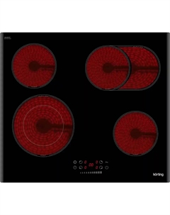 Встраиваемая электрическая панель KORTING HK 62550 B Korting