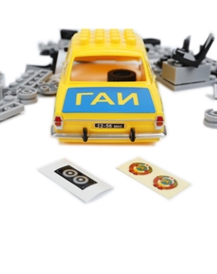 Конструктор ПОЛИЦИЯ ГАЗ, 30090-CY Город мастеров