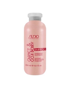 Укрепляющий фруктовый шампунь для волос с Гранатом и ягодами Годжи 350 Studio