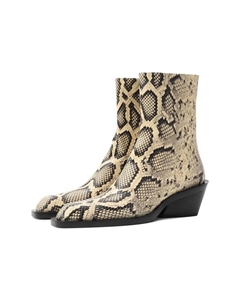 Кожаные ботильоны Jil sander