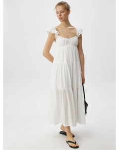 Платье макси из муслина Sela