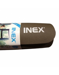 Гимнастический коврик IN\RP-NBRM180\18-GY-RP, 180x60x1, серый Inex