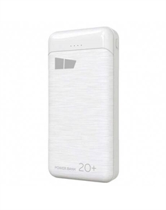 Внешний аккумулятор More choice PB33-20 20000mAh 2USB 2.1A White