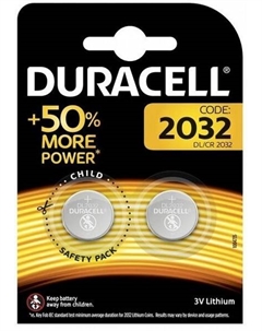 Батарейка Duracell CR2032 2шт