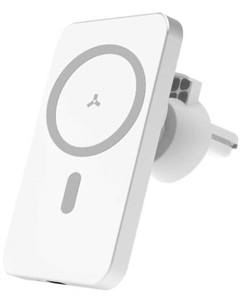 Зарядное устройство автомобильное AccesStyle Crimson MS15W White USB type-C, 2A, белое Accesstyle