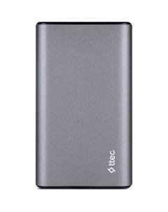Внешний аккумулятор (Power Bank) TTEC ReCharger Pro LCD, 15000мAч, серый Ttec