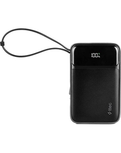 Внешний аккумулятор (Power Bank) TTEC ReCharger Pro LCD, 10000мAч, черный Ttec