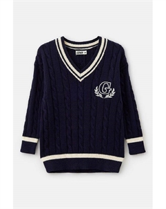 Пуловер хлопковый текстурный Gioco