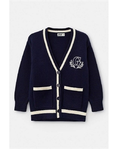 Кардиган хлопковый с контрастными деталями Gioco