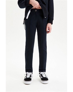 Брюки трикотажные со стрелками Silver spoon