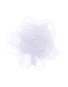 Шифоновый бант цветок Malina by андерсен