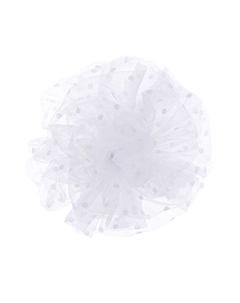 Шифоновый бант цветок Malina by андерсен