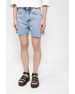 Джинсовые шорты с высокой посадкой Colorplay