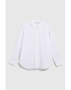 Рубашка в мелкую точку Silver spoon