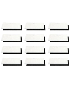 Комплект аксессуаров для робота-пылесоса Kyvol D10/D2/D3/D5S/D6/D7/E20/E25S/E30, губка для фильтра - 12 шт., фильтр - 12 шт. (C21Y-2A0008-EUBK0A)