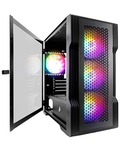 Компьютерный корпус 1STPLAYER TRILOBITE T3 Black (T3-BK-4F1) 1stplayer