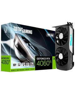 Видеокарта Zotac GeForce RTX 4060 Ti GAMING Twin Edge 16GB (ZT-D40620E-10M)