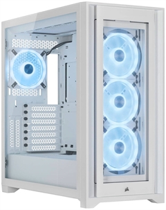 Компьютерный корпус Corsair iCUE 5000X RGB QL Edition White (CC-9011233-WW)