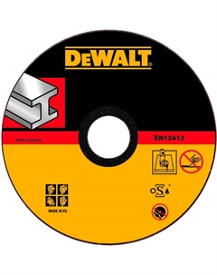 Круг отрезной INDUSTRIAL DT42380Z, по металлу, 180 x 22.2 x 1.6 мм, тип 1 Dewalt