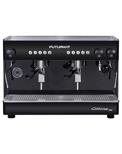 Кофемашина рожковая Ottima 2GS (ELEC TALL LED) MTF092NTC95 черная Quality espresso