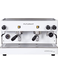 Кофемашина рожковая Futurmat Ottima Evo SEMIAUT 2GRS MTF082HC95 белая Quality espresso