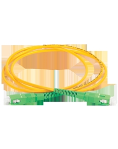 Патч-корд оптический, SC/APC-SC/APC, одномодовый, 9/125, OS2, одинарный, 2м, желтый (FPC09-SCA-SCA-C1L-2M) Itk