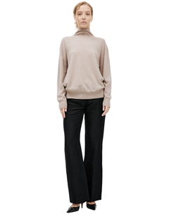 Бежевый свитер из кашемира The row