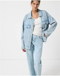 Куртка джинсовая базовая голубого цвета 2mood