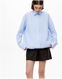 Рубашка-баллон голубого цвета 2mood