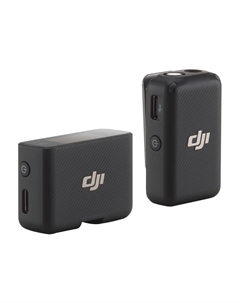 Беспроводная микрофонная система DJI Mic (CN), 1 передатчик + 1 приемник, черный Dji