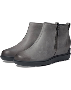 Ботинки женские Evie Ii Zip кожаные с круглым носком, серый Sorel