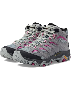 Ботинки Moab 3 Mid WP, цвет Monument/Fuchsia Merrell