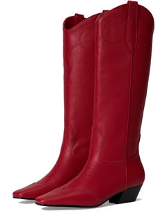 Женские ковбойские сапоги Dollie кожаные, красный Steve madden