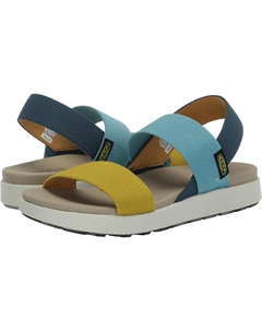 Сандалии Elle Backstrap, цвет Reef Waters/Antique Moss Keen