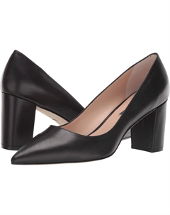Туфли Laney 75 Block Heel, цвет Black Smooth Calf Stuart weitzman