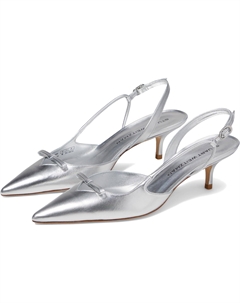 Туфли Tully 50 Slingback, серебряный Stuart weitzman