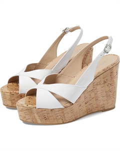 Сандалии Carmen Wedge, белый Stuart weitzman