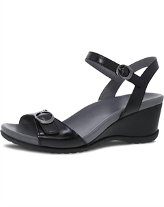 Сандалии Arielle, цвет Black Glazed Leather Dansko