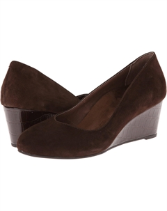 Туфли Antonia Mid Wedge Pump, цвет Dark Brown Vionic